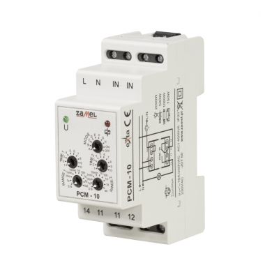 Przekaźnik czasowy 1P 16A 0,1sek‑10dni 230V AC Typ: PCM-10 EXT10000085 ZAMEL (EXT10000085-WPL)